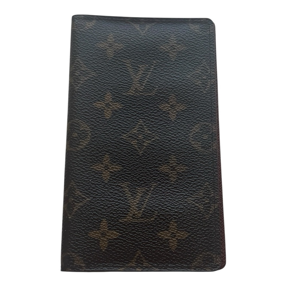 Louis Vuitton Monogram Checkbook Holder Wallet- Brown - Picture 11 of 13